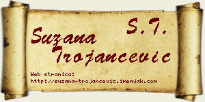 Suzana Trojančević vizit kartica